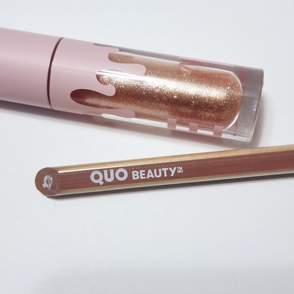 KYLIE High Gloss 810 Oh you Fancy? & QUO liner Nuditude 52 - Picture 5 of 7